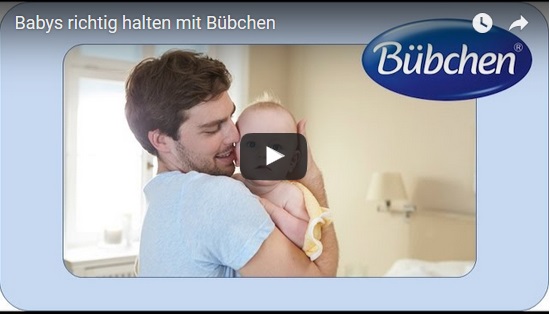 Das Baby richtig halten