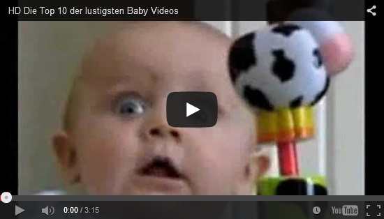 Top 10 der lustigsten Baby Videos